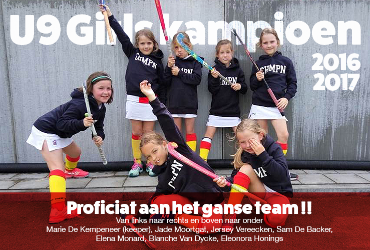 U9girls kampioen